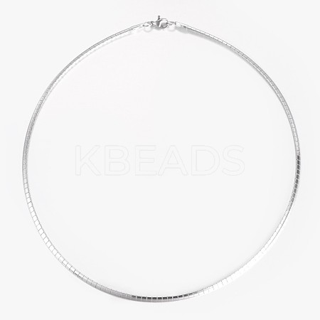 304 Stainless Steel Necklaces NJEW-G310-06P-1