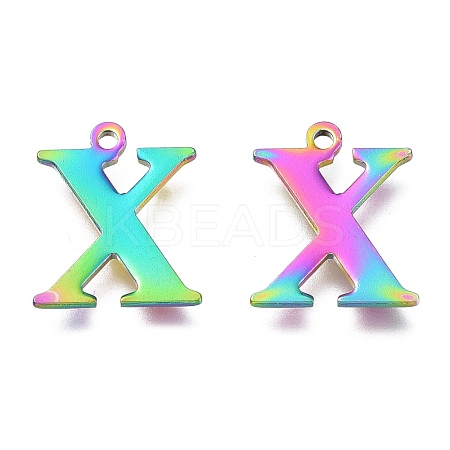 Ion Plating(IP) 304 Stainless Steel Charms STAS-H112-X-M-1