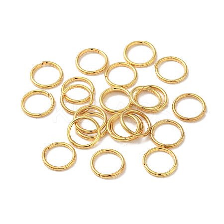 304 Stainless Steel Closed Jump Rings X-STAS-K285-05G-1
