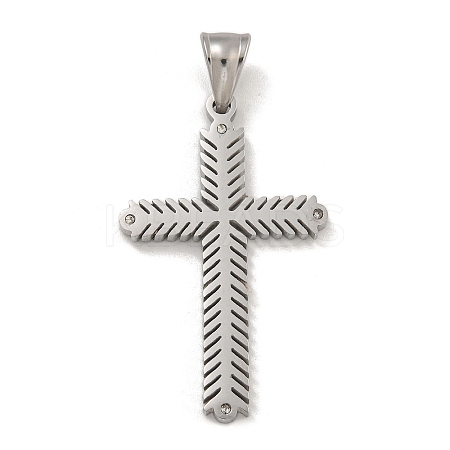 304 Stainless Steel Pendants STAS-D110-19AS-1