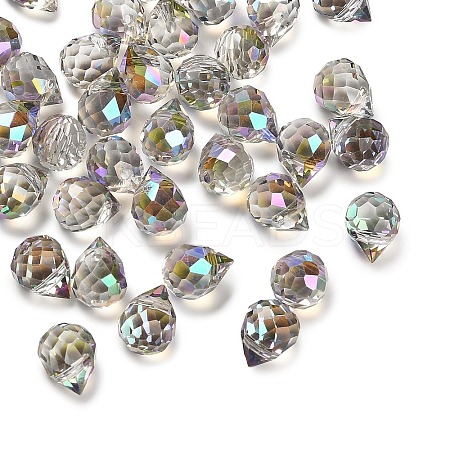 Transparent Glass Pendants GLAA-P070-A13-1