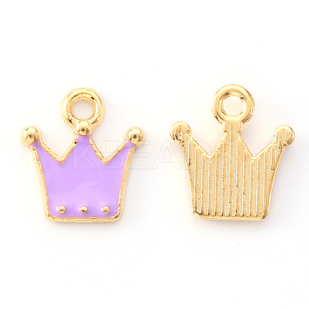 Alloy Enamel Charms ENAM-S121-046C-1