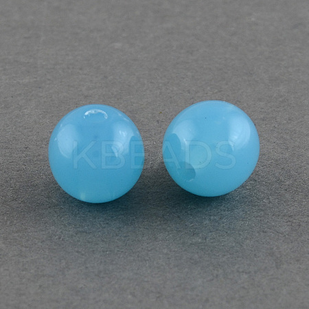 Imitation Jelly Acrylic Beads LS-SACR-R836-10mm-12-1