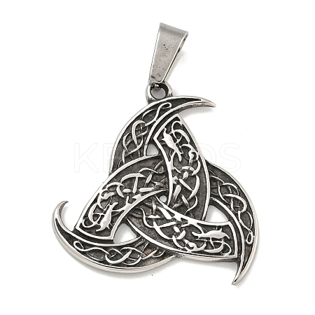 316 Surgical Stainless Steel Pendants STAS-E212-138AS-1