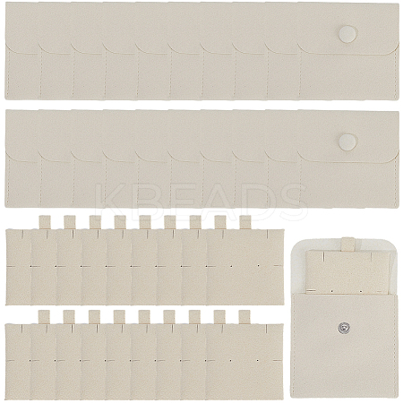 20Pcs Microfiber Jewelry Pouches ABAG-SP0001-48C-1