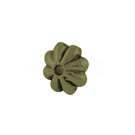 Tibetan Style Alloy Flower Spacer Beads LS-X-TIBEB-0885-AB-FF-1