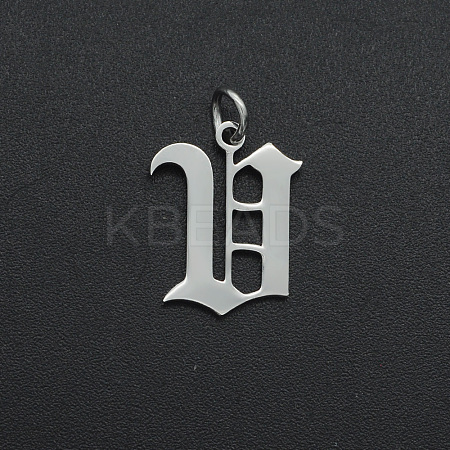 Non-Tarnish 304 Stainless Steel Pendants STAS-R111-JA565-V-1