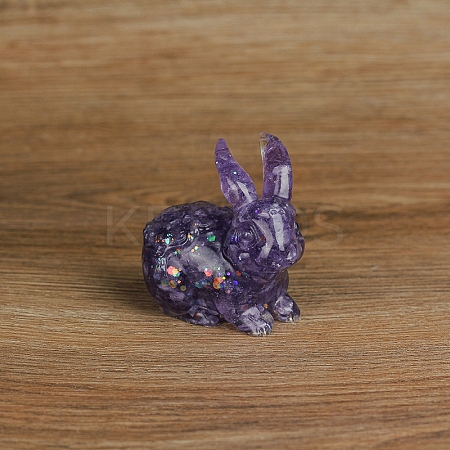 Resin Rabbit Display Decoration PW-WG86620-15-1