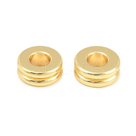 Brass European Beads KK-CBA4154-02G-1