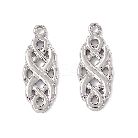 Non-Tarnish 201 Stainless Steel Pendants STAS-K242-11P-1
