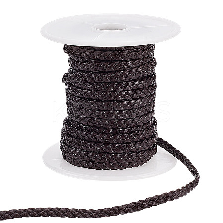 Microfibe Imitation Leather Braided Cord OCOR-WH0101-29B-1