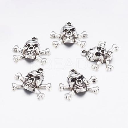 Tibetan Style Alloy Pendants EAA240Y-1