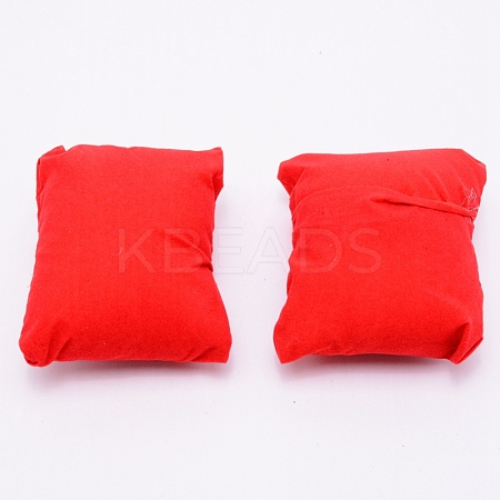 Lint Bracelet/Watch Pillow Jewelry Displays BDIS-WH0003-09C-1