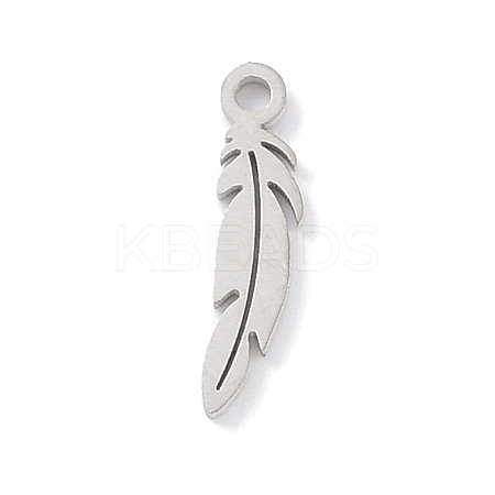 Non-Tarnish 304 Stainless Steel Charms STAS-K286-01G-P-1