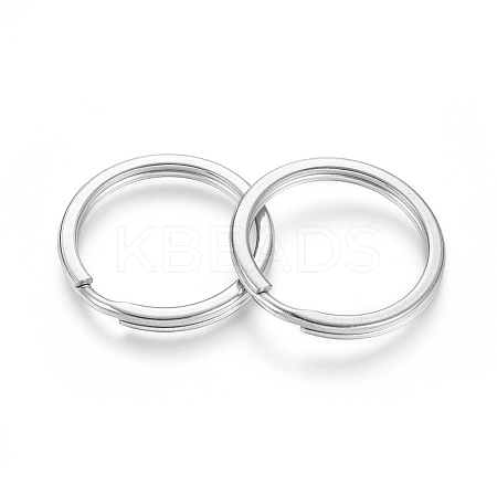 Tarnish Resistant 304 Stainless Steel Split Key Rings LS-STAS-I123-23A-1