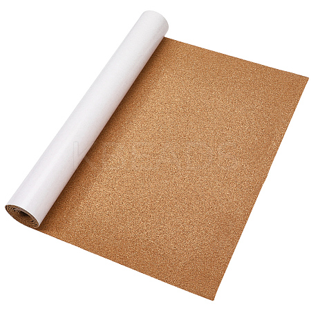 1 Roll Self-adhesive Cork Insulation Sheets AJEW-GF0012-21-1