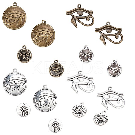 Tibetan Style Alloy Pendants TIBEP-SC0001-54-1