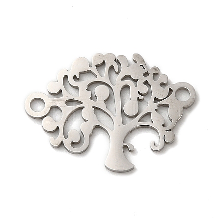 Non-Tarnish 304 Stainless Steel Connector Charms LS-STAS-D013-02C-P-1