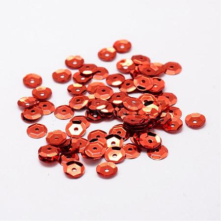 Plastic Paillette Beads PVC-A001-5mm-01-1