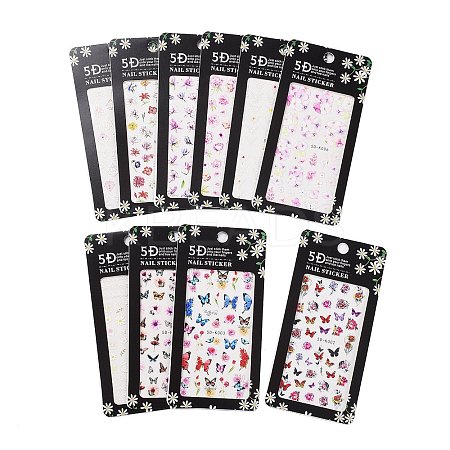 Nail Decals Stickers MRMJ-T092-06-M-1