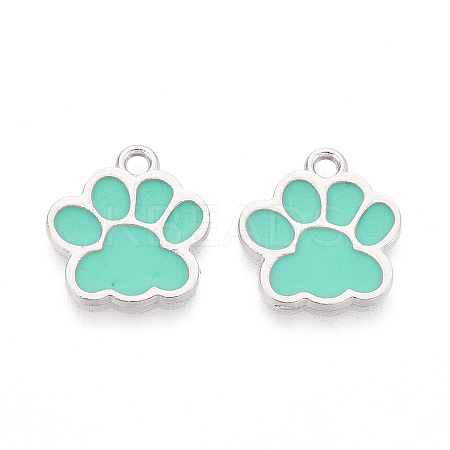 Alloy Enamel Pendants X1-ENAM-YW0006-01P-04-1