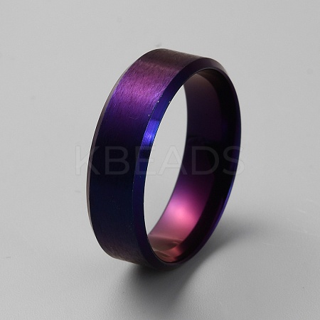 304 Stainless Steel Plain Band Rings RJEW-WH0003-43H-1