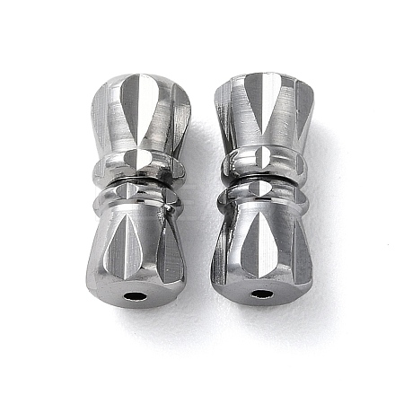 Rack Plating Brass Screw Clasps KK-I709-01P-1