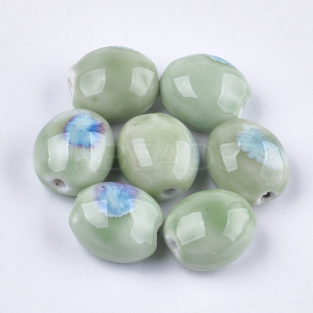Handmade Porcelain Beads PORC-S498-26A-1