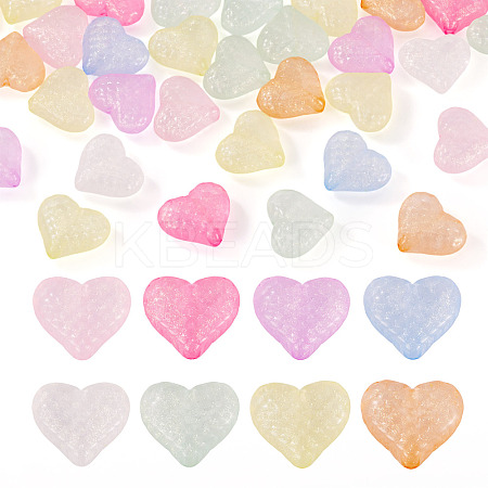 Luminous Transparent Acrylic Beads LACR-TA0001-07C-1