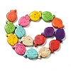 Synthetic Turquoise Beads Strands G-C151-04-1