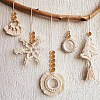60Pcs Round Natural Wood Beads WOOD-YW0001-58A-6