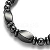 Non-Magnetic Synthetic Hematite Bracelets BJEW-E003-8-3