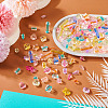 200Pcs 10 Styles Transparent Acrylic Beads TACR-TA0001-28-5