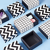 Square Folding Cardboard Small Cake Drawer Box CON-WH0084-49A-5