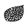 Spray Printed 430 Stainless Steel Pendants LS-X-STAS-P359-01I-2