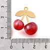 304 Stainless Steel Acrylic Pendants X1-STAS-E549-01G-02-3