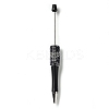 Plastic & Iron Beadable Pens AJEW-H147-01B-1