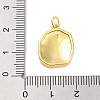 Real 18K Gold Plated Rack Plating Brass Enamel Pendants KK-M293-29G-04-3