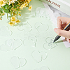 60Pcs Acrylic Wine Glass Charms AJEW-FG0002-22-3