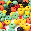 240Pcs Round & Flat Round Synthetic Turquoise Beads and 4 Styles Glass Seed Beads DIY-LS0003-09-4