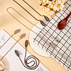 4Pcs 2 Colors Alloy Napkin Clip AJEW-GF0008-98-4