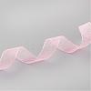 Breast Cancer Pink Awareness Ribbon Making Materials Sheer Organza Ribbon RS12mmY004-2