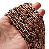 Natural & Synthetic Mixed Gemstone Beads Strands G-RM2025-A16-2mm-C-1