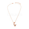 Chic Real Gold Plated Brass Pendant Necklace JN118A-3