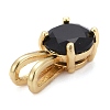 Brass Micro Pave Cubic Zirconia Pendants KK-P192-04-G04-3