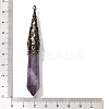 Natural Amethyst Pointed Big Pendants G-P560-02R-21-3