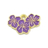 Alloy Enamel Pendants ENAM-Z015-06G-06-1