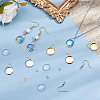 DIY Blank Dome Brass & Iron Earring & Necklace Making Kits DIY-HS0001-05A-5