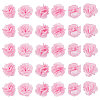 CRASPIRE 40Pcs Polyester Fabric Flowers FIND-CP0001-07B-1