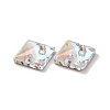 Square Shape Sew on Rhinestone RGLA-C001-04A-001LA-3